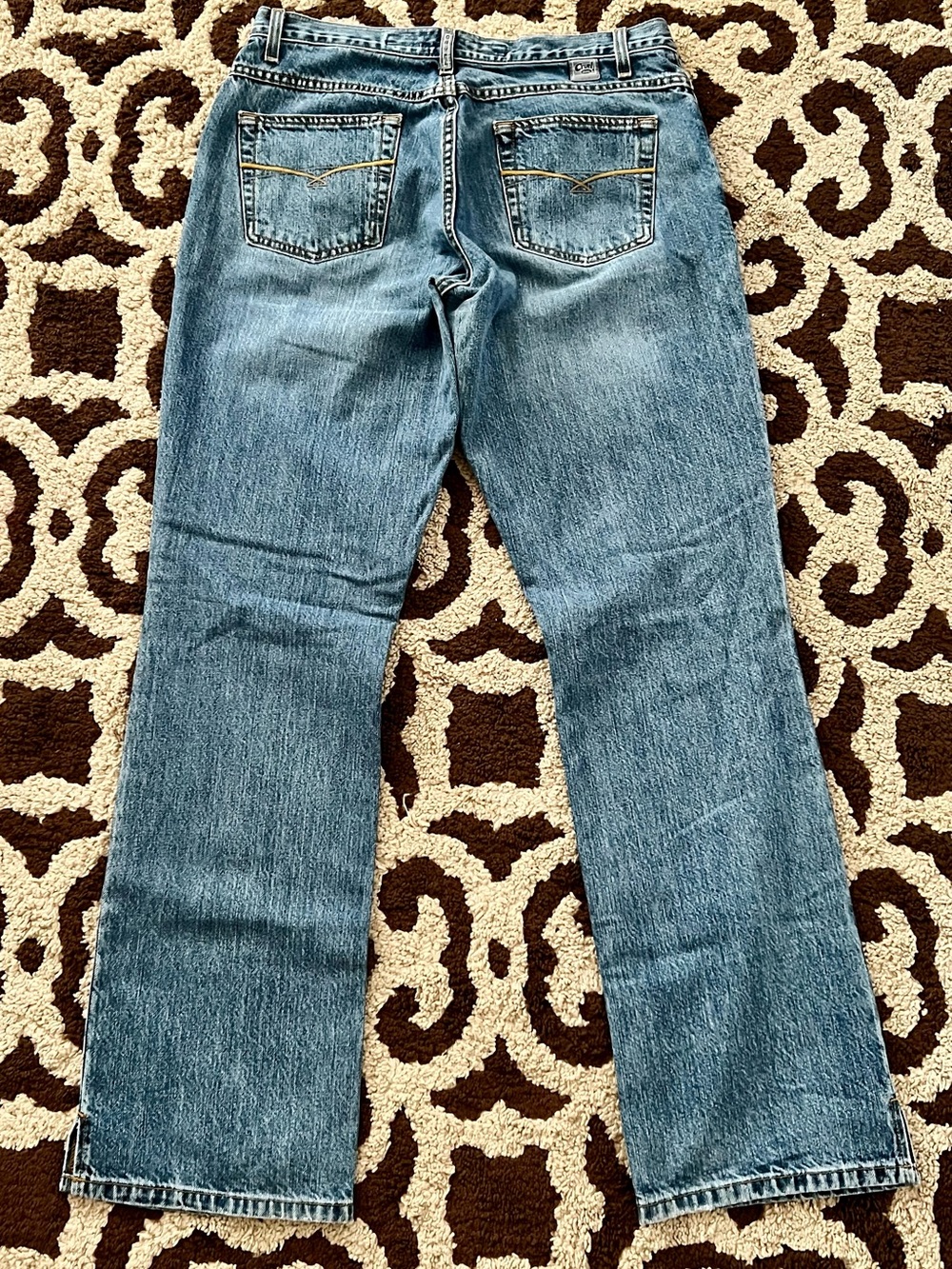 Cruel Girl Relaxed Low Rise Jeans Size 11 Long Western Y2K - Picture 8 of 8